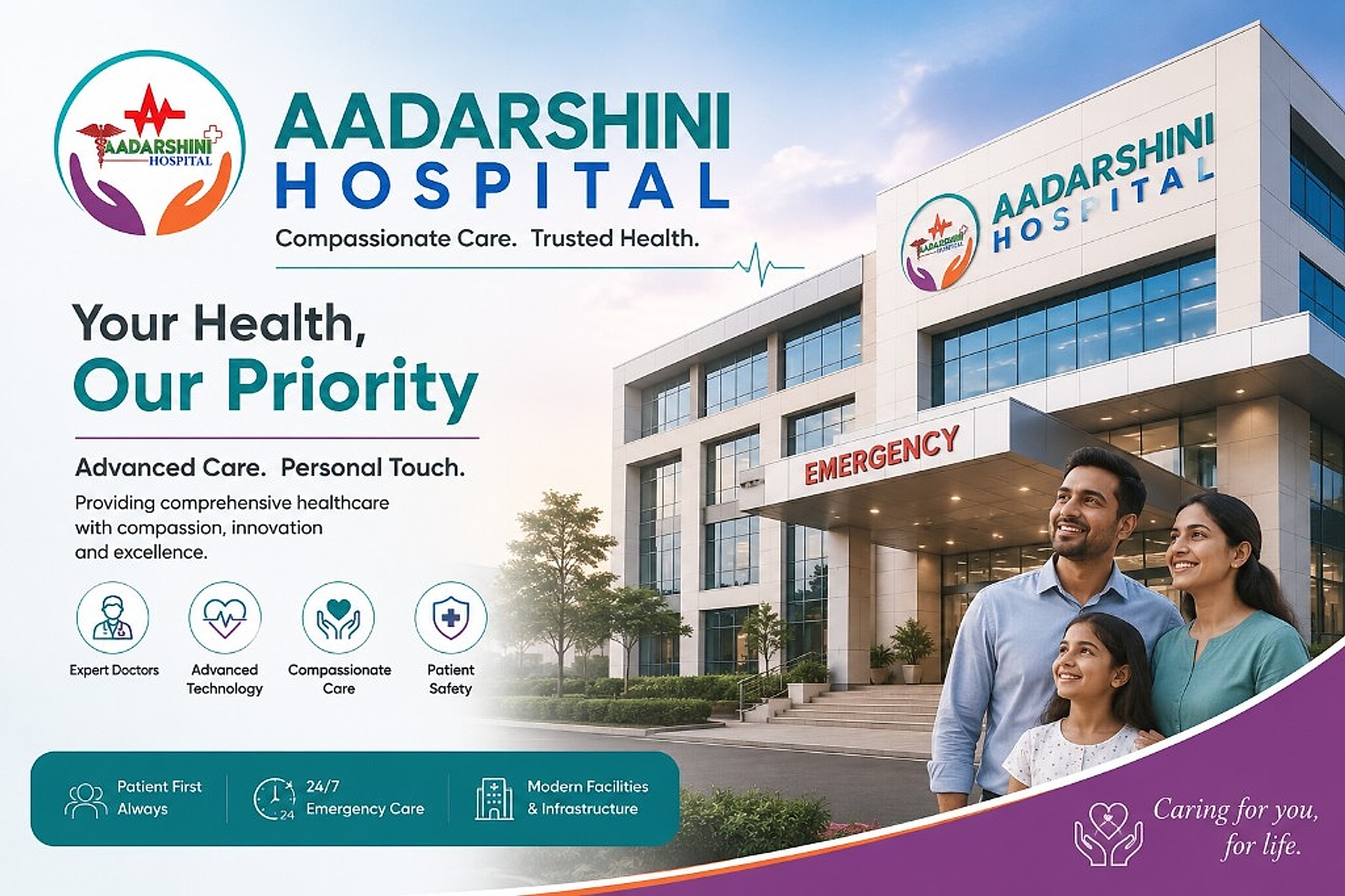 Aadarshini Hospital - Your Health, Our Priority